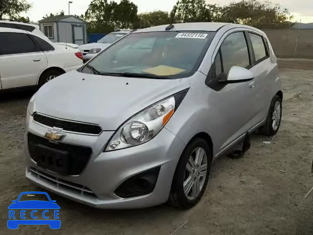 2013 CHEVROLET SPARK 1LT KL8CD6S93DC596718 image 1