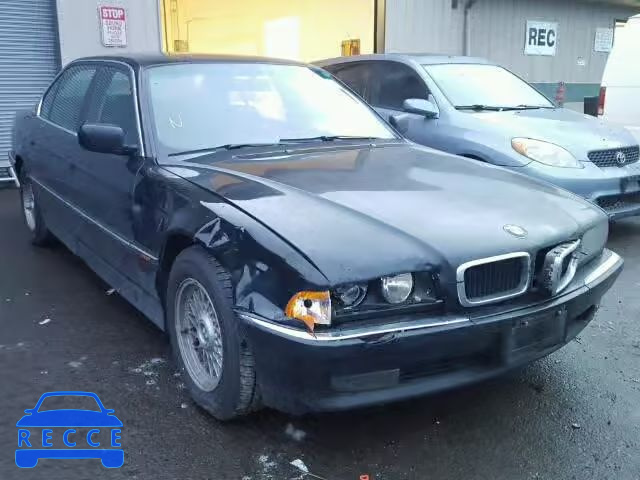 1997 BMW 740IL WBAGJ8323VDL44443 зображення 0