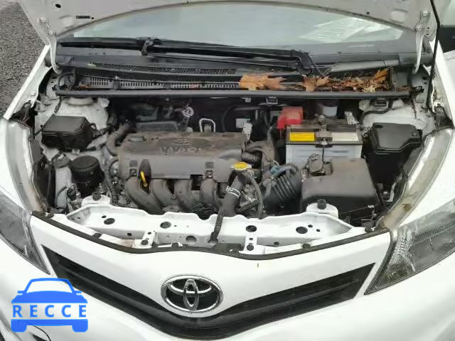 2012 TOYOTA YARIS JTDKTUD39CD507052 зображення 6