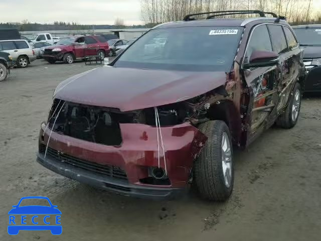 2016 TOYOTA HIGHLANDER 5TDDKRFH4GS269929 Bild 1
