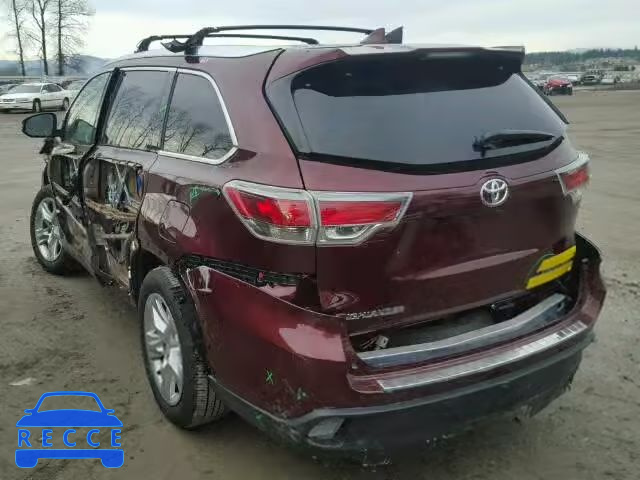 2016 TOYOTA HIGHLANDER 5TDDKRFH4GS269929 image 2