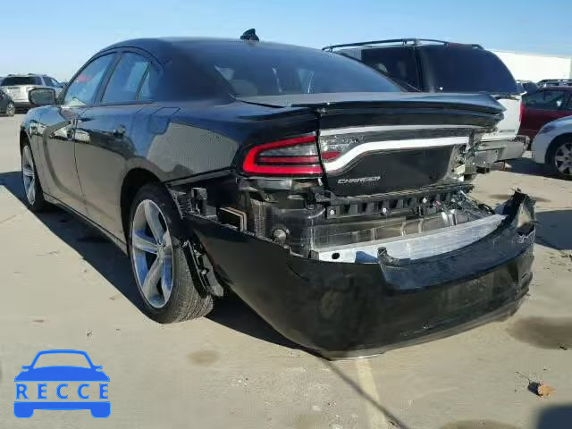 2016 DODGE CHARGER R/ 2C3CDXCT0GH246315 зображення 2