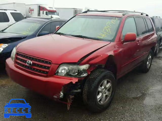 2003 TOYOTA HIGHLANDER JTEGF21A830083032 image 1