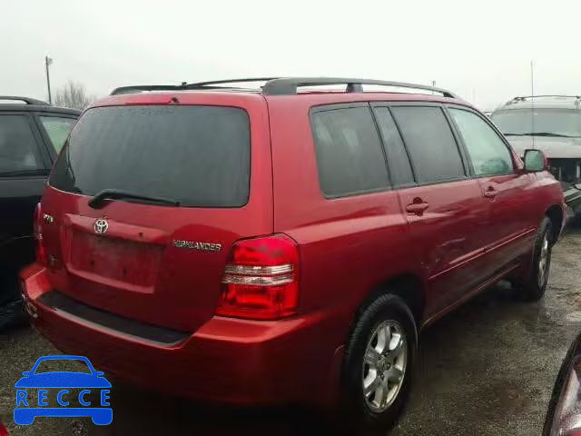 2003 TOYOTA HIGHLANDER JTEGF21A830083032 зображення 3