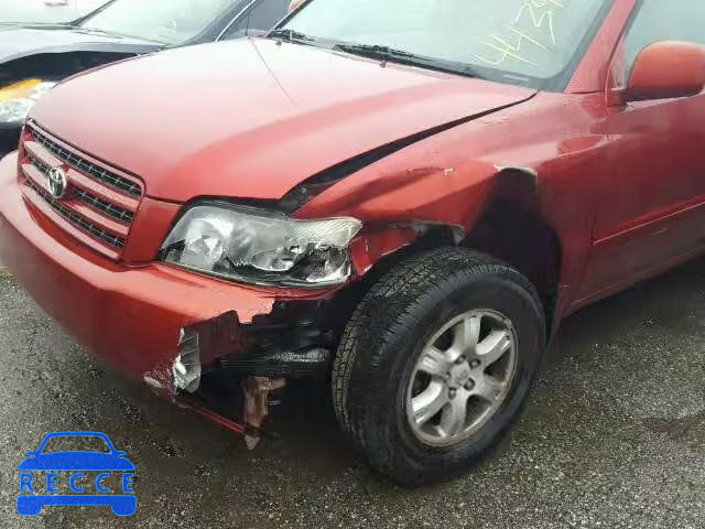 2003 TOYOTA HIGHLANDER JTEGF21A830083032 image 8