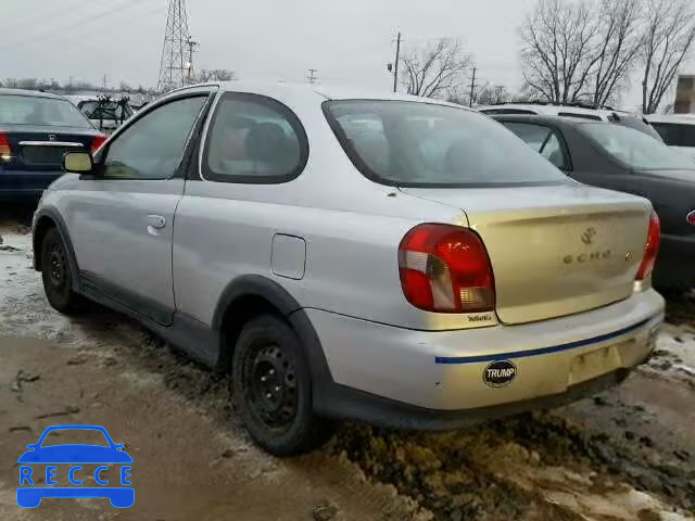 2000 TOYOTA ECHO JTDAT1234Y5004561 image 2