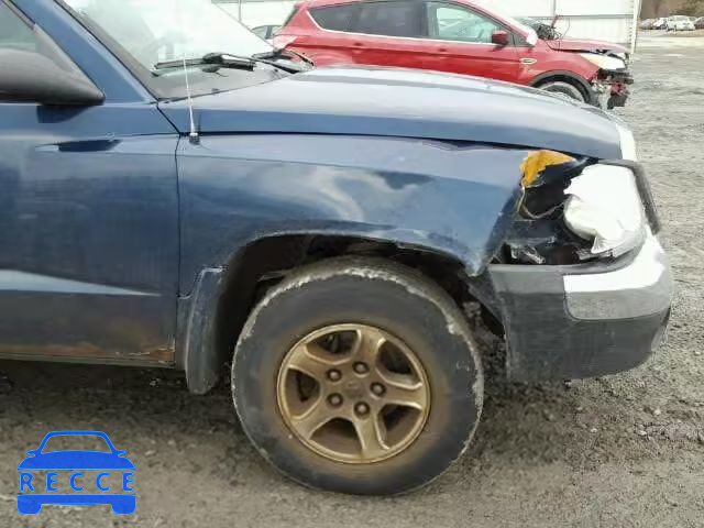 2005 DODGE DAKOTA SLT 1D7HE42K85S297370 image 9