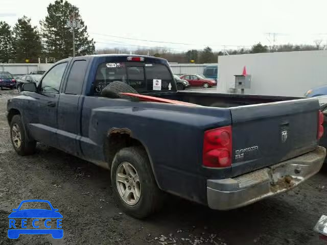 2005 DODGE DAKOTA SLT 1D7HE42K85S297370 image 2