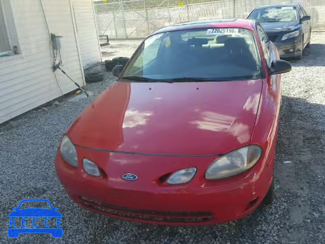 2002 FORD ESCORT ZX2 3FAFP11372R237064 image 9