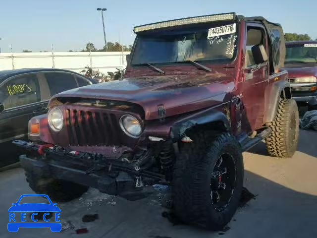 2002 JEEP WRANGLER S 1J4FA49S12P758484 image 1