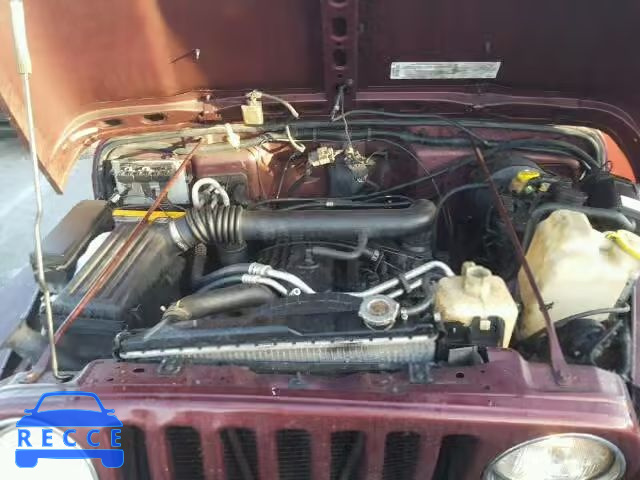 2002 JEEP WRANGLER S 1J4FA49S12P758484 image 6