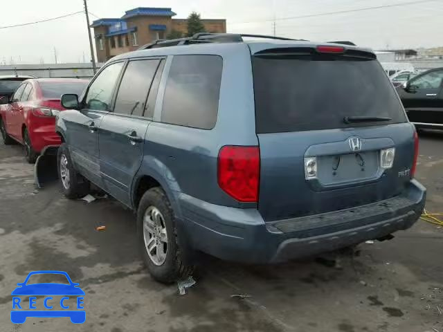 2005 HONDA PILOT EX 2HKYF18415H533886 image 2