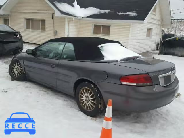 2005 CHRYSLER SEBRING TO 1C3EL55R45N686253 зображення 2