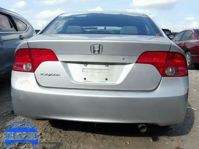 2006 HONDA CIVIC LX 1HGFA16576L118362 image 9