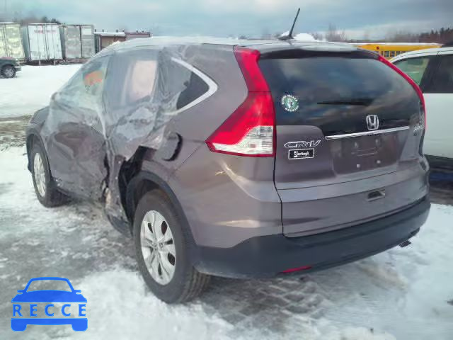 2013 HONDA CR-V EX-L 5J6RM4H73DL017717 image 2