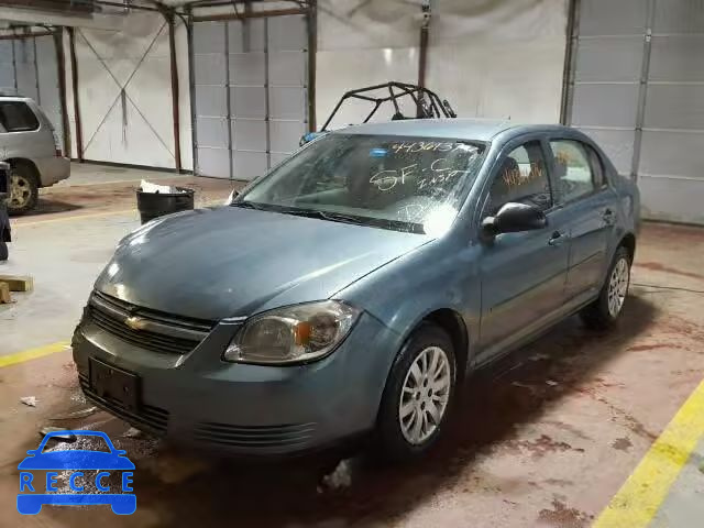 2010 CHEVROLET COBALT LS 1G1AB5F5XA7143893 image 1