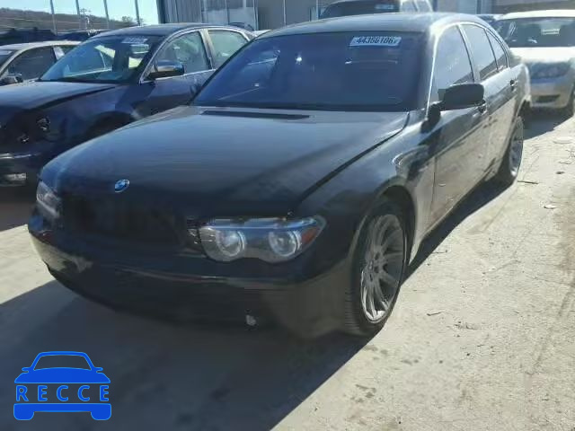 2003 BMW 745I WBAGL63453DP63407 image 1