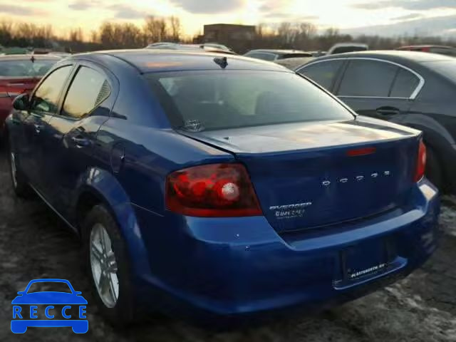 2012 DODGE AVENGER SX 1C3CDZCB7CN159077 зображення 2