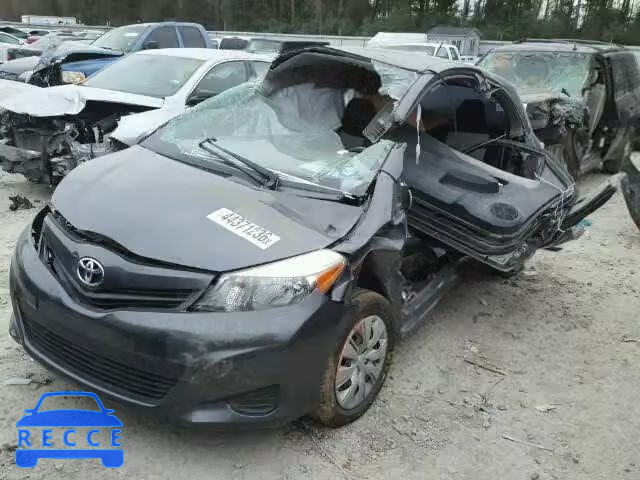 2012 TOYOTA YARIS JTDJTUD3XCD510179 image 1