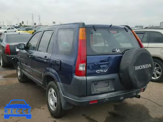 2003 HONDA CR-V LX JHLRD68493C006407 image 2