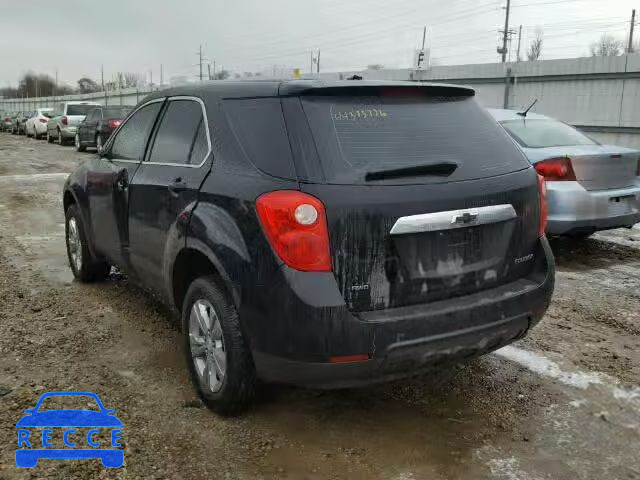 2011 CHEVROLET EQUINOX LS 2CNFLCEC4B6463500 image 2