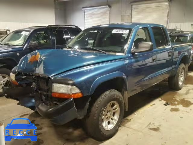 2003 DODGE DAKOTA QUA 1D7HG38NX3S140815 зображення 1