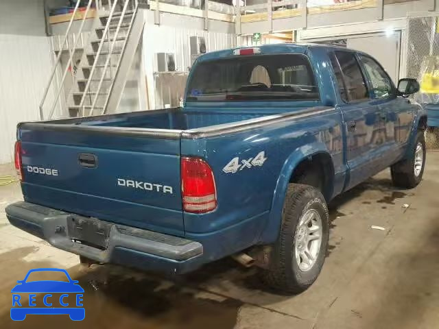 2003 DODGE DAKOTA QUA 1D7HG38NX3S140815 зображення 3