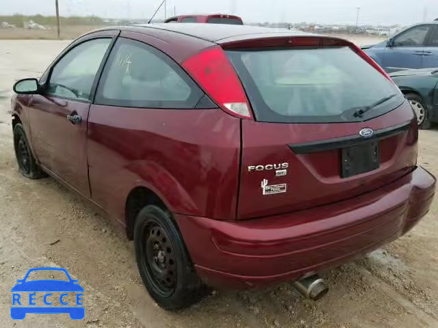 2007 FORD FOCUS ZX3 1FAFP31N97W331982 image 2