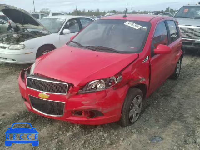 2009 CHEVROLET AVEO LS/LT KL1TD66E89B667639 image 1