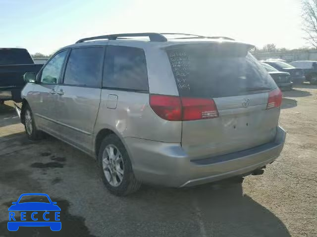 2004 TOYOTA SIENNA XLE 5TDZA22C84S085132 image 2