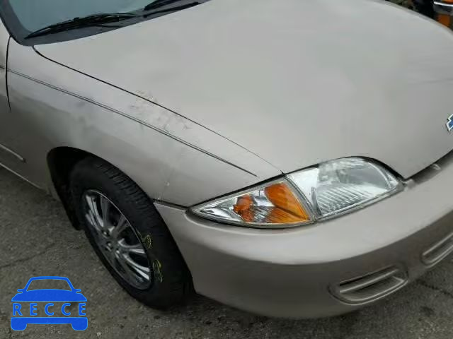 2002 CHEVROLET CAVALIER L 1G1JF524X27309171 image 9