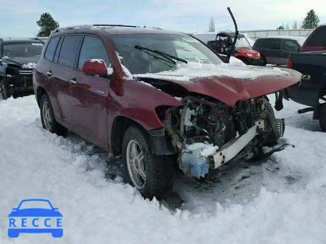 2008 TOYOTA HIGHLANDER JTEES42A182022579 image 0