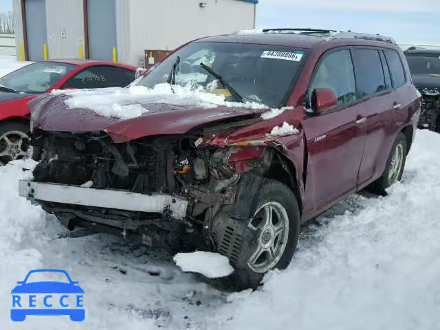 2008 TOYOTA HIGHLANDER JTEES42A182022579 зображення 1