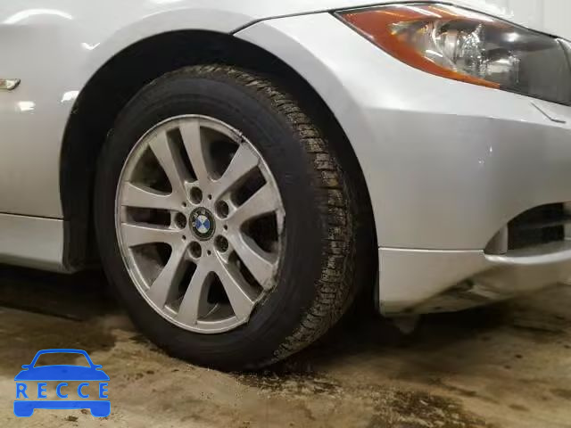 2007 BMW 328XI WBAVC93507KX52107 зображення 9