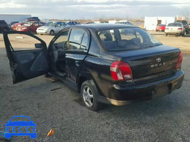 2000 TOYOTA ECHO JTDBT1239Y0066538 image 2