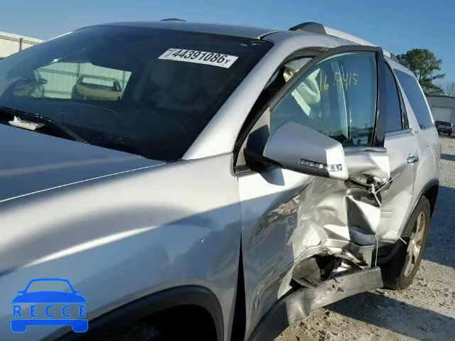 2010 GMC ACADIA SLT 1GKLRMED3AJ108828 image 8