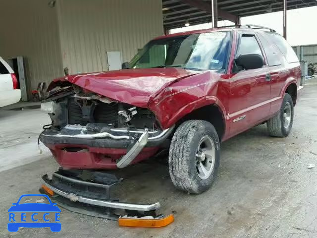 2000 CHEVROLET BLAZER 1GNCS18W6YK195292 image 1