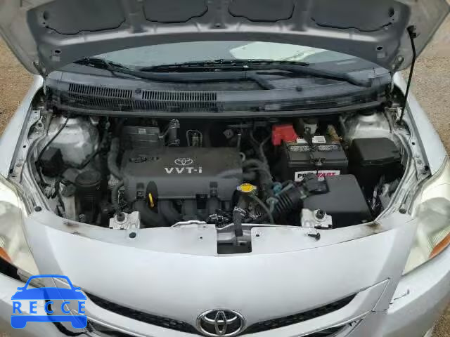 2007 TOYOTA YARIS JTDBT923071081744 зображення 6