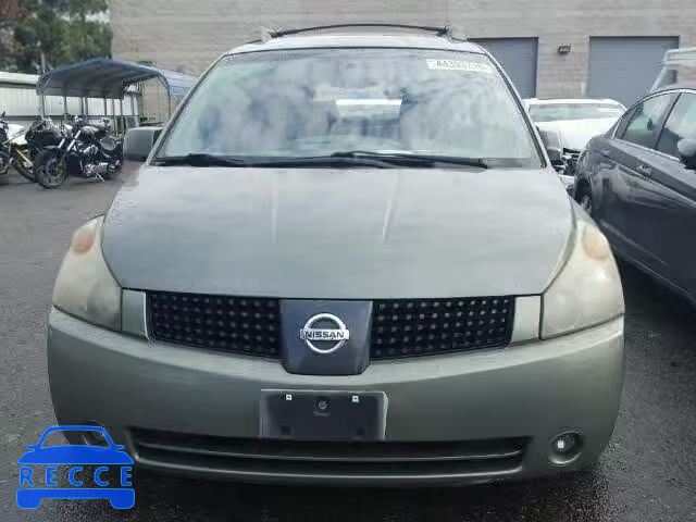 2005 NISSAN QUEST S/SE 5N1BV28U15N123146 Bild 9