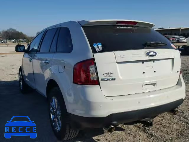 2011 FORD EDGE SEL 2FMDK3JC4BBA55876 image 2