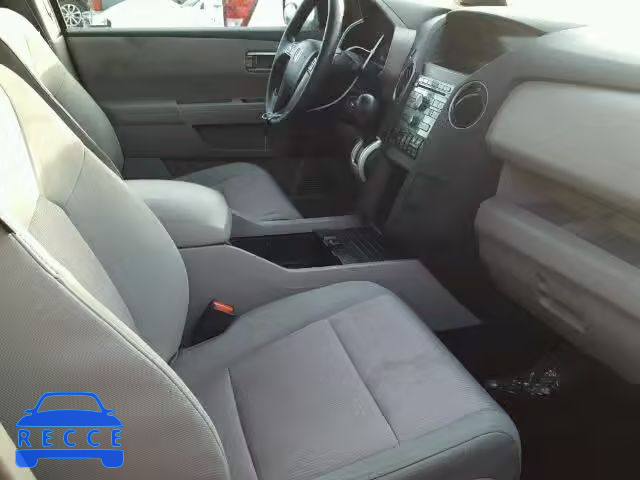 2009 HONDA PILOT EX 5FNYF384X9B013489 image 4