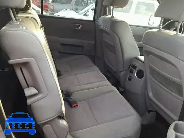 2009 HONDA PILOT EX 5FNYF384X9B013489 image 5