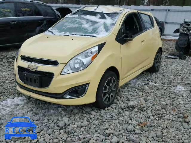 2013 CHEVROLET SPARK 2LT KL8CF6S95DC599548 зображення 1