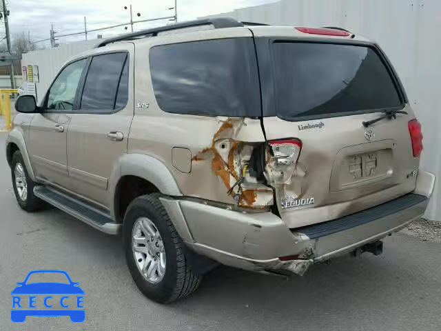 2004 TOYOTA SEQUOIA SR 5TDZT34AX4S229548 image 2