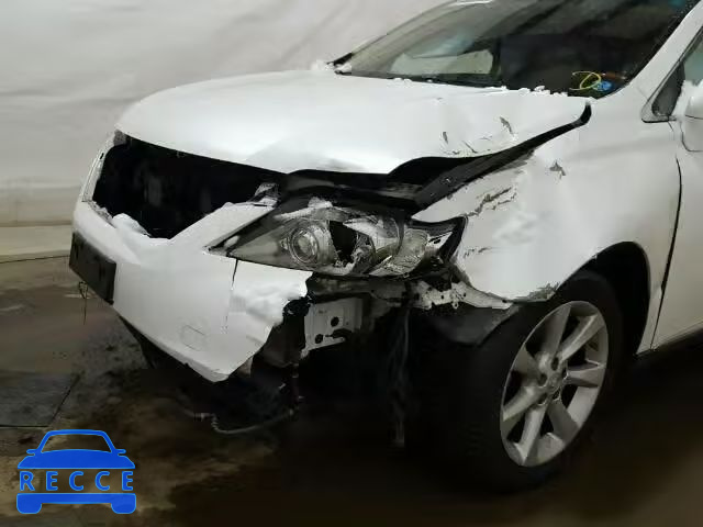 2011 LEXUS RX 350 JTJBK1BA3B2439275 зображення 9