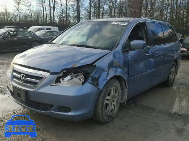 2006 HONDA ODYSSEY EX 5FNRL38716B110485 image 1