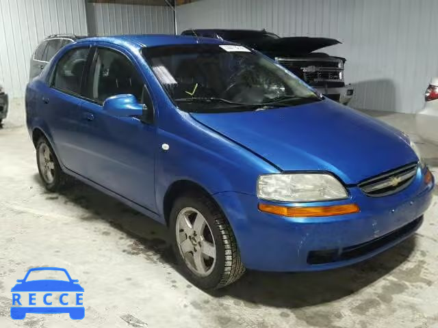 2006 CHEVROLET AVEO LT KL1TG56646B562554 зображення 0