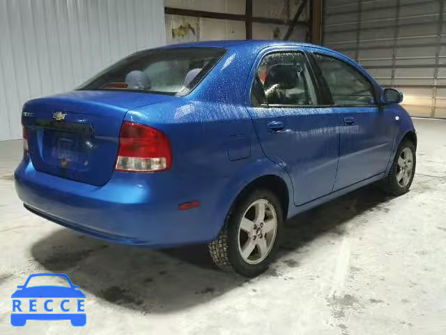 2006 CHEVROLET AVEO LT KL1TG56646B562554 Bild 3