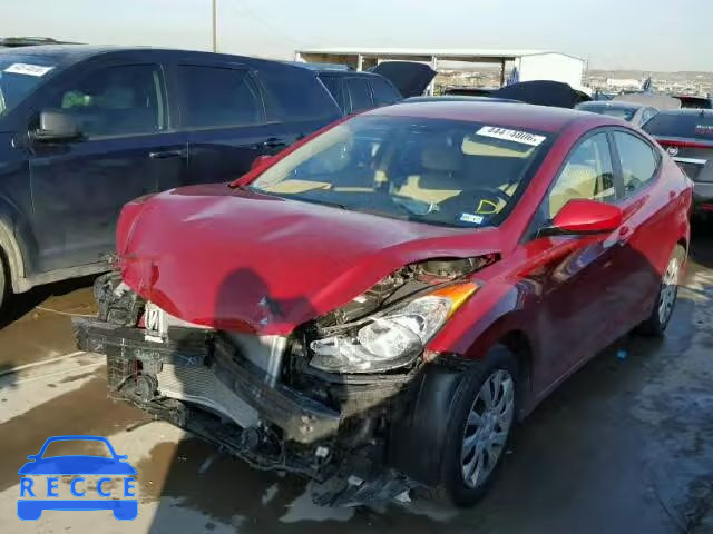 2012 HYUNDAI ELANTRA GL KMHDH4AE9CU251765 image 1