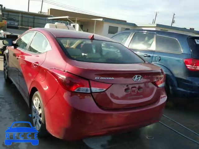 2012 HYUNDAI ELANTRA GL KMHDH4AE9CU251765 image 2
